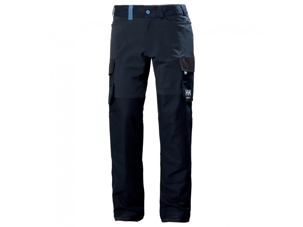 Kalhoty pracovní strečové Helly Hansen Oxford 4X Cargo navy/šedá